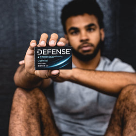 Defense Soap oatmeal bar with natural exfoliating properties