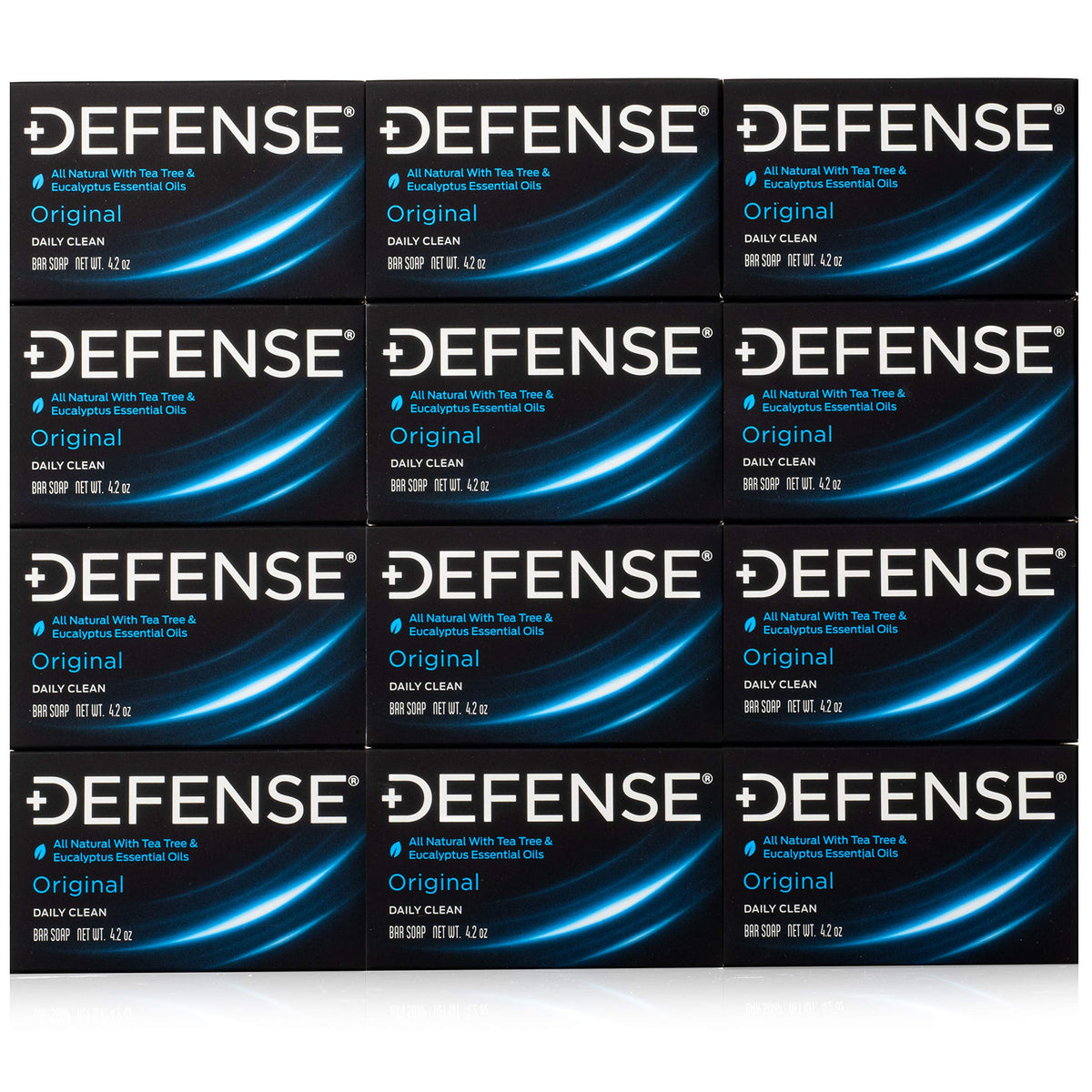 Defense Soap Tea Tree Bar Soap 12pk packaging front view
