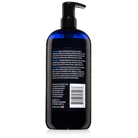 Defense Soap Tea Tree Body Wash displayed with clean towels
