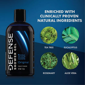 Defense Soap Tea Tree Body Wash with natural ingredients