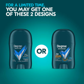 Degree Advanced Cool Rush Antiperspirant Deodorant application demonstration