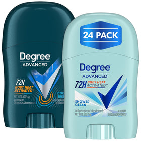 Degree Advanced Travel Deodorant 24-Pack front view