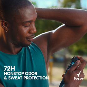 Degree Antiperspirant Deodorant Cool Rush in lifestyle setting