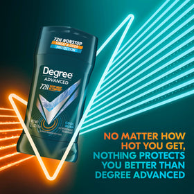 Degree Antiperspirant Deodorant Cool Rush side view