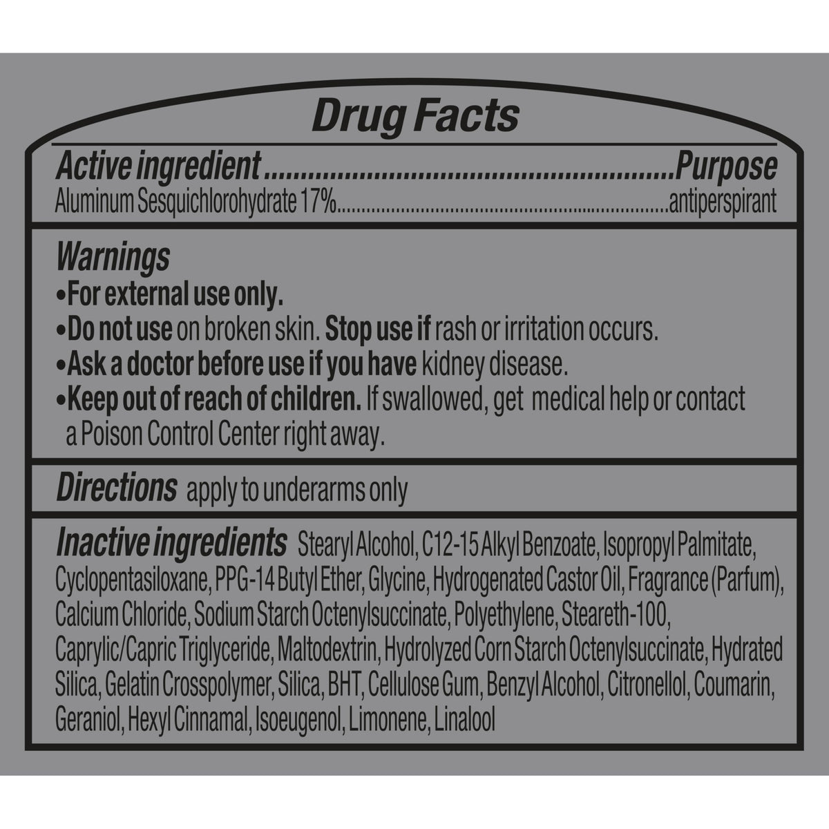 Degree Clinical Antiperspirant Deodorant Cool Rush 1.6 oz lifestyle scene