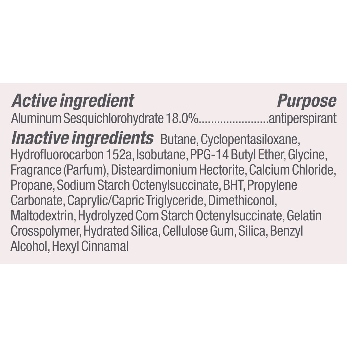 Degree Clinical Antiperspirant Deodorant Dry Spray Fresh Cotton on bathroom counter