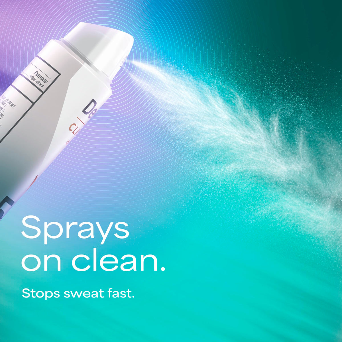 Degree Clinical Antiperspirant Deodorant Dry Spray with gym gear