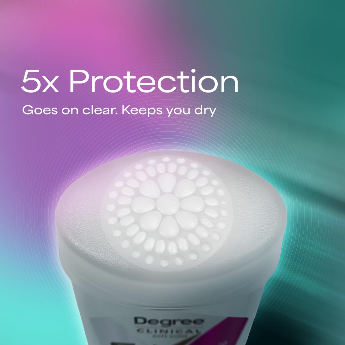 Degree Clinical Antiperspirant Deodorant packaging