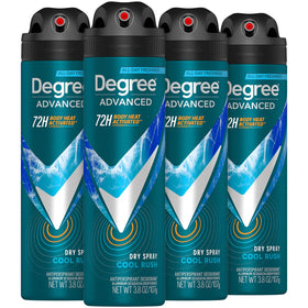 Degree Men Advanced Dry Spray Antiperspirant Cool Rush front view