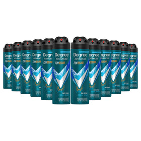 Degree Men Antiperspirant Deodorant Dry Spray Cool Rush front view