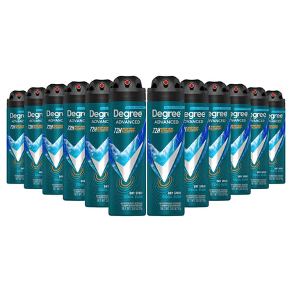 Degree Men Antiperspirant Deodorant Dry Spray Cool Rush front view