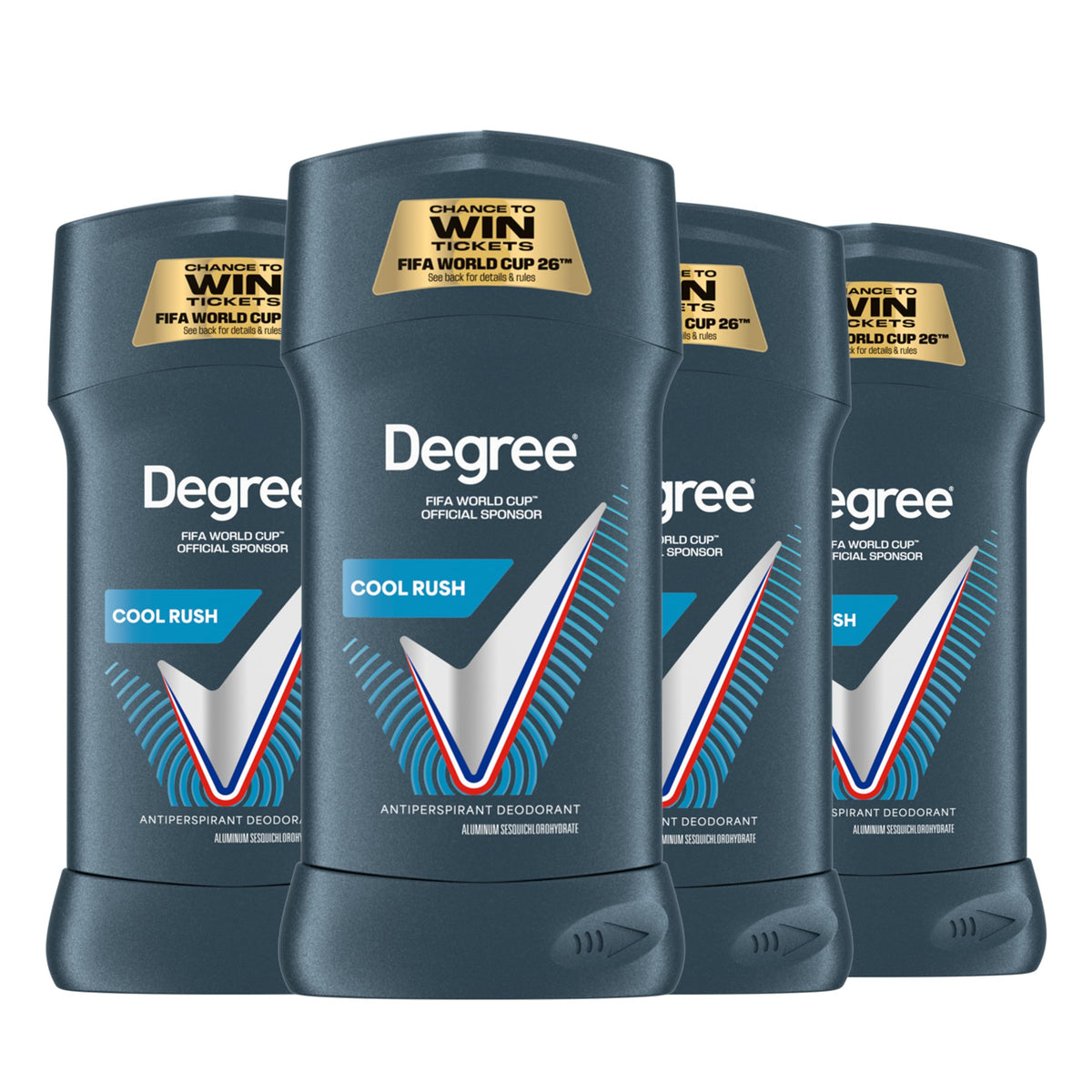 Degree Men Cool Rush Antiperspirant Deodorant front view