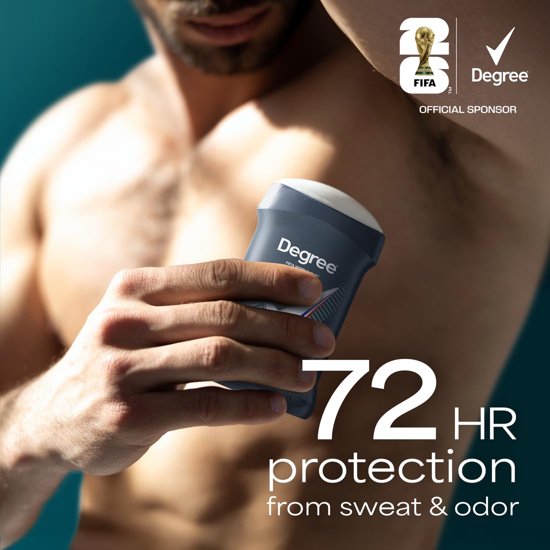 Degree Men Cool Rush Antiperspirant Deodorant packaging side view