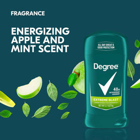 Degree Men Extreme Blast Antiperspirant Deodorant side view