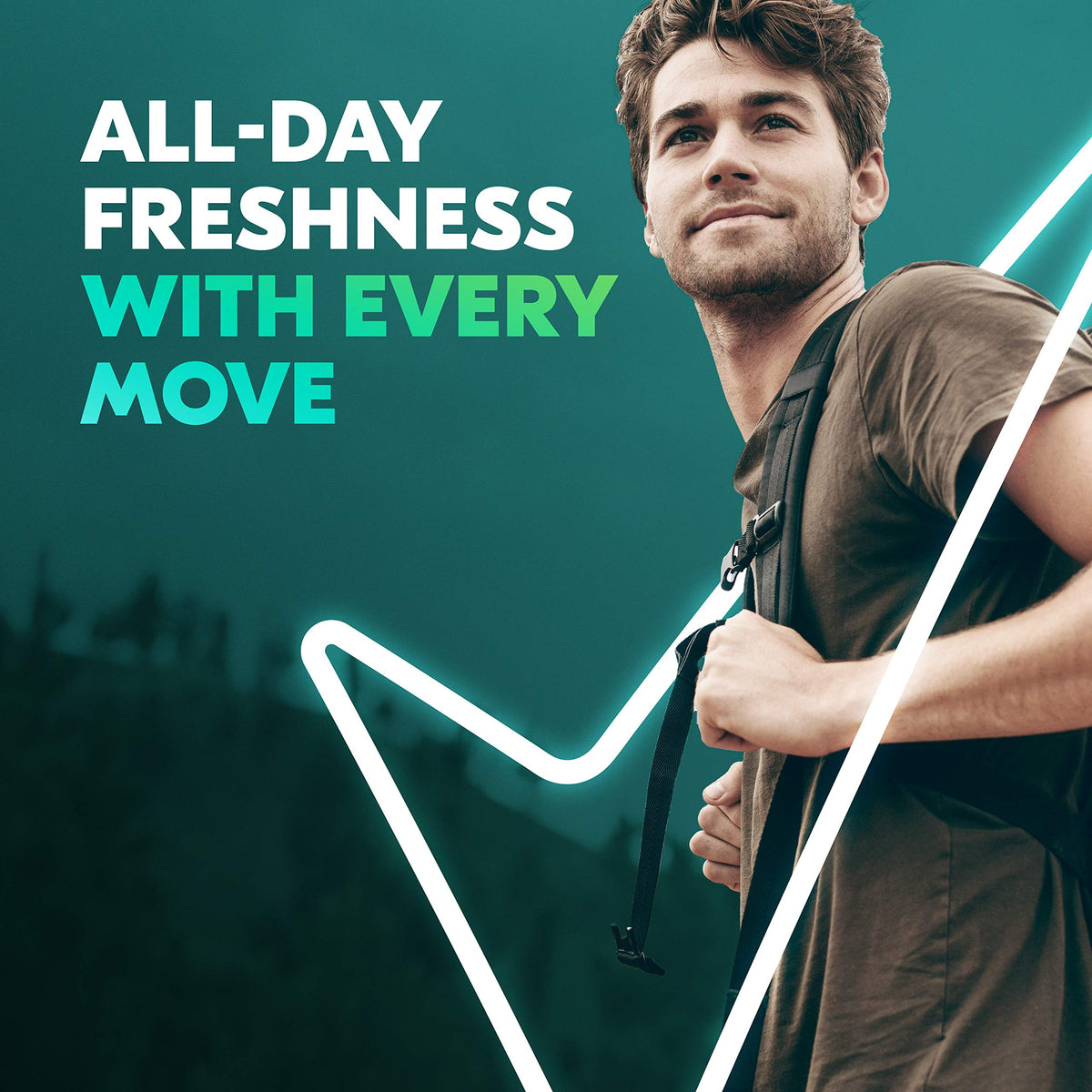 Degree Men Original Antiperspirant Deodorant Cool Rush application