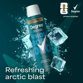 Degree Men's Whole Body Deodorant application demonstration
