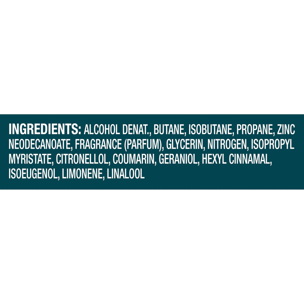 Degree Men's Whole Body Deodorant fresh scent description