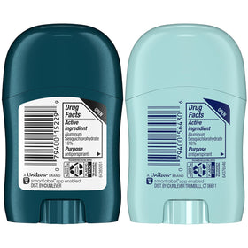 Degree mini deodorant sticks in assorted scents