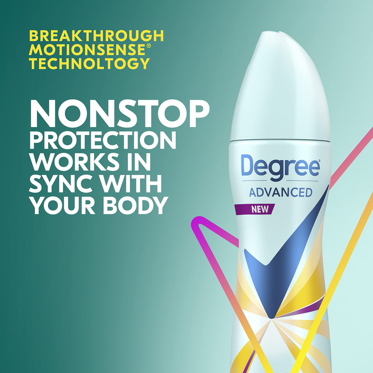 Degree Sexy Intrigue Antiperspirant Deodorant Dry Spray side view