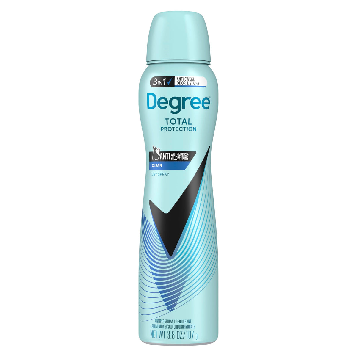 Degree UltraClear Antiperspirant Deodorant Dry Spray 3 Count front view