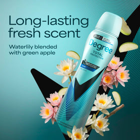 Degree UltraClear Antiperspirant Deodorant Dry Spray in lifestyle setting