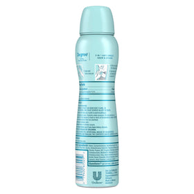 Degree UltraClear Antiperspirant Dry Spray Pure Clean side view