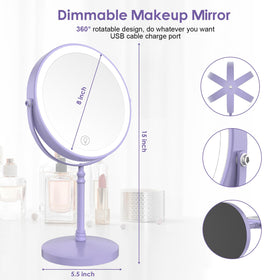 DEIOVWXS Makeup Mirror close-up of sensor switch