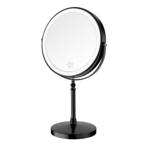 DEIOVWXS Makeup Mirror front view with LED lights