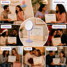 DEIOVWXS Makeup Mirror packaging with product details