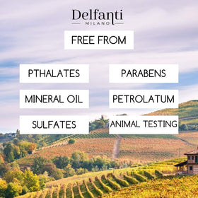 Delfanti-Milano COLLAGEN 24K Anti-Aging Night Cream application on skin