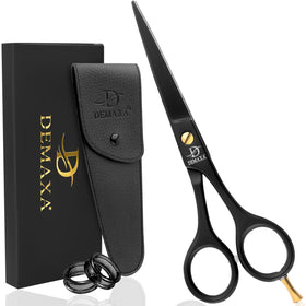DEMAXA Hair Scissors packaging with product details