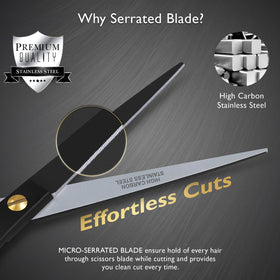 DEMAXA Hair Scissors showing precision-cutting blades