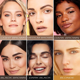 Demonstration of eyebrow stamping process