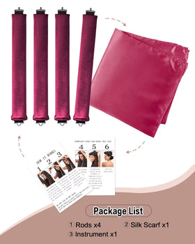 Demonstration of Seritant rollers in hair