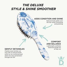 Denman Boar Bristle Hair Brush displaying packaging