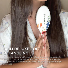 Denman D81M Boar Bristle Hair Brush cushioned base detail