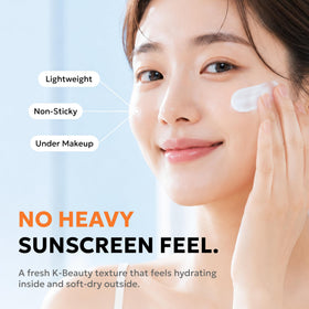 Derma B Everyday Aqua Fit Sunscreen SPF50 side view