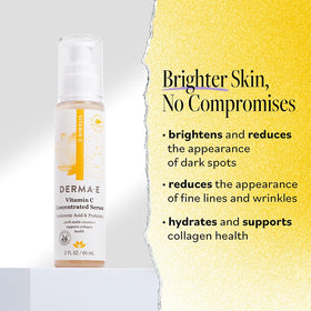 Derma E Vitamin C serum bottle with cap