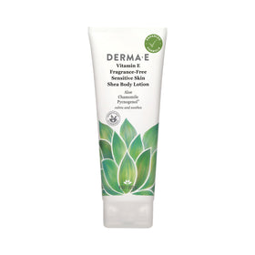 Derma E Vitamin E Sensitive Skin Moisturizing Shea Body Lotion front view