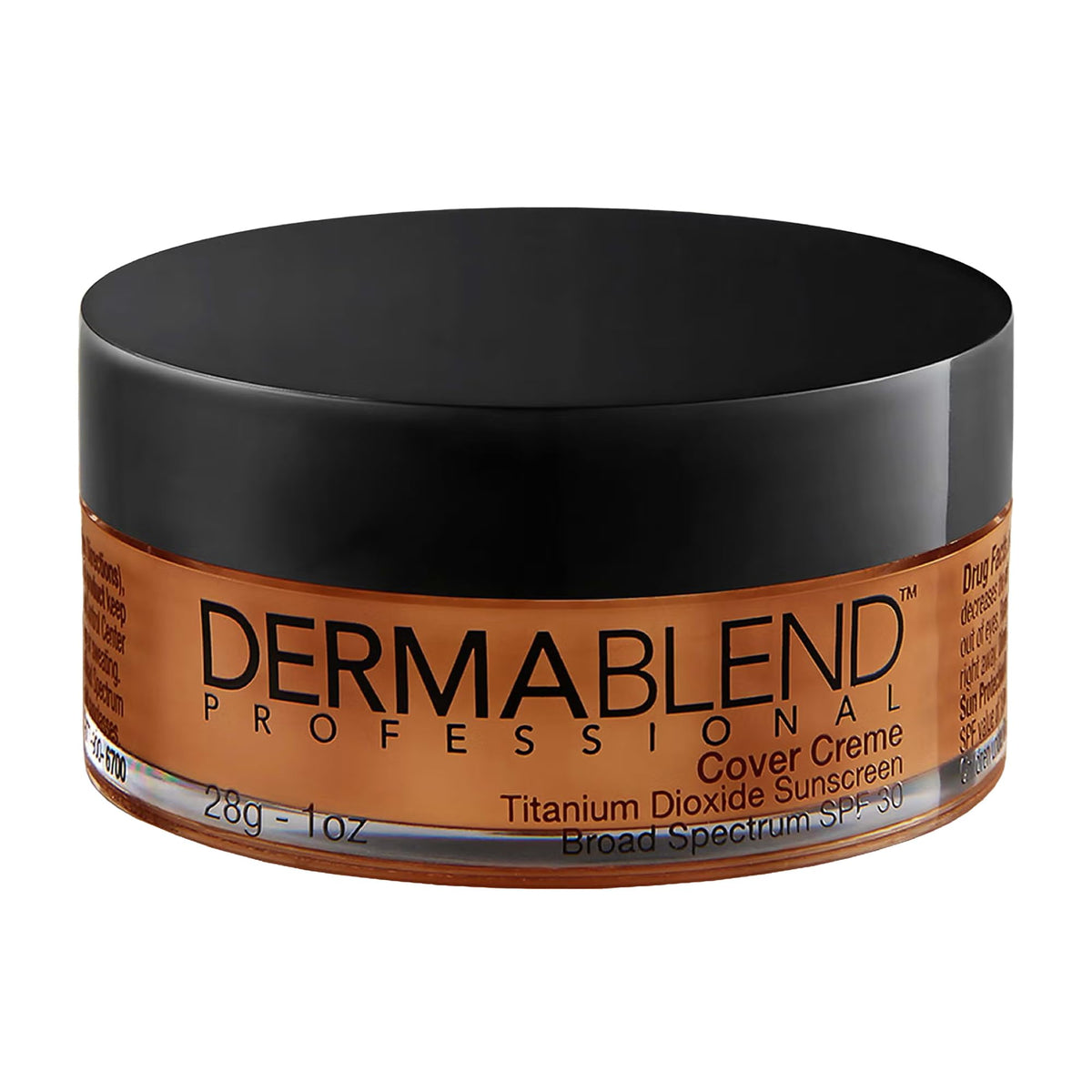 Dermablend Cover Crème Foundation SPF 30 60N Café Brown front view
