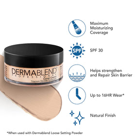 Dermablend Cover Crème Foundation SPF 30 packaging