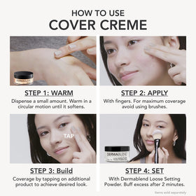 Dermablend Cover Crème Foundation SPF 30 swatch on skin