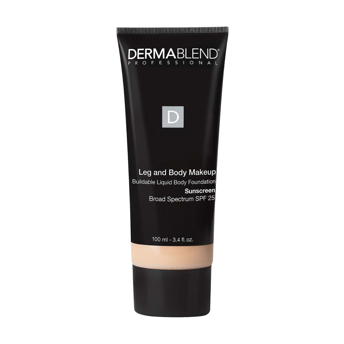 Dermablend Leg & Body Makeup Foundation SPF 25, 10N front view