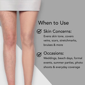 Dermablend Leg & Body Makeup Foundation SPF 25 40N with setting powder