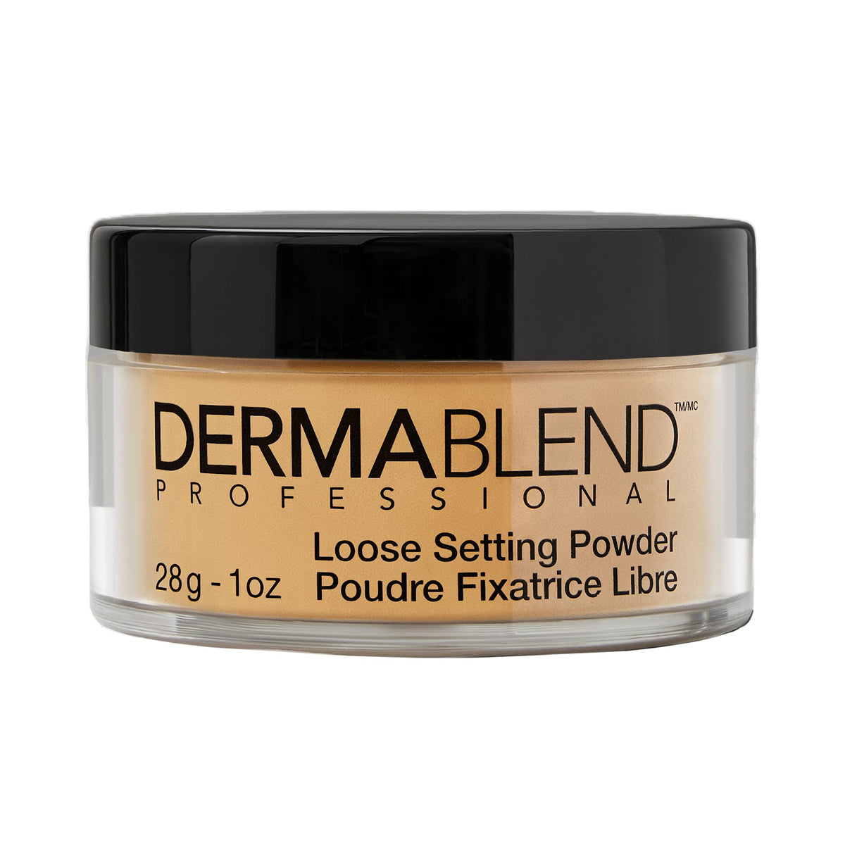 Dermablend Loose Setting Powder Warm Saffron front view