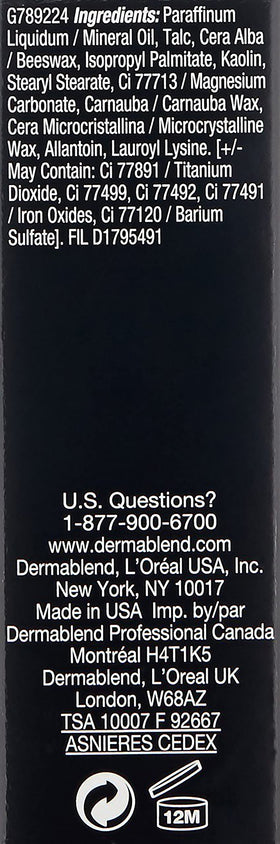 Dermablend Quick-Fix Body Foundation Stick 35C Caramel application process