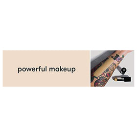 Dermablend Quick-Fix Body Foundation Stick 40W Medium with setting powder
