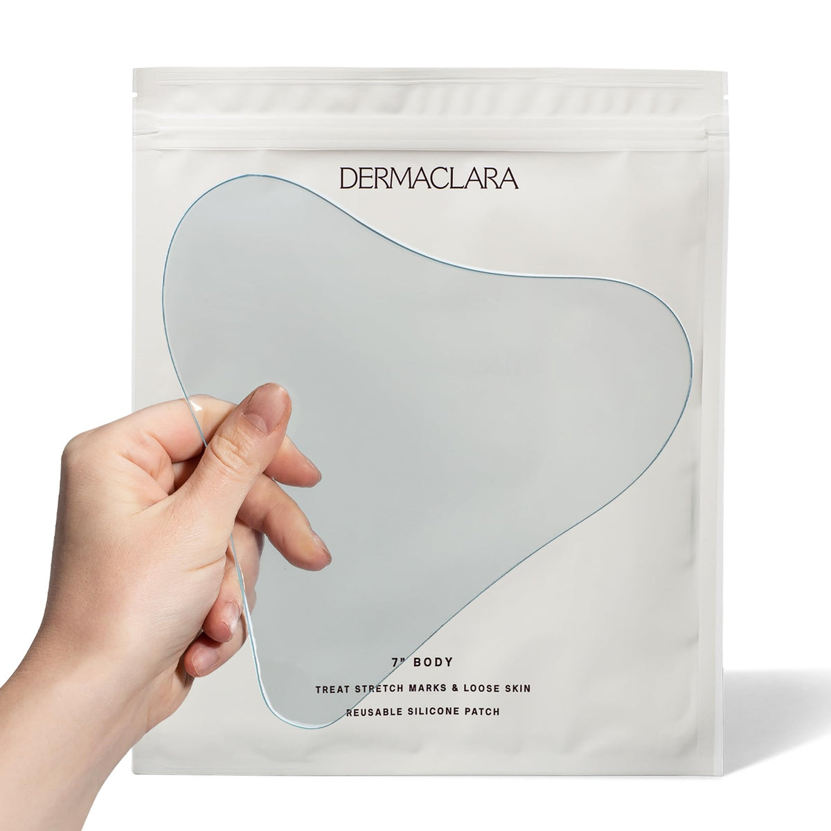 Dermaclara Large Silicone Body Patch front view