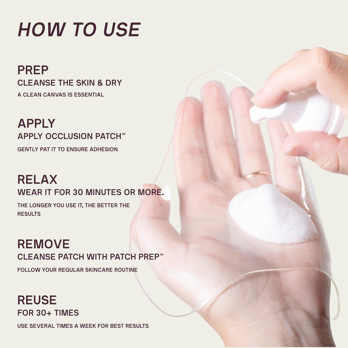 Dermaclara Silicone Patches with skincare products