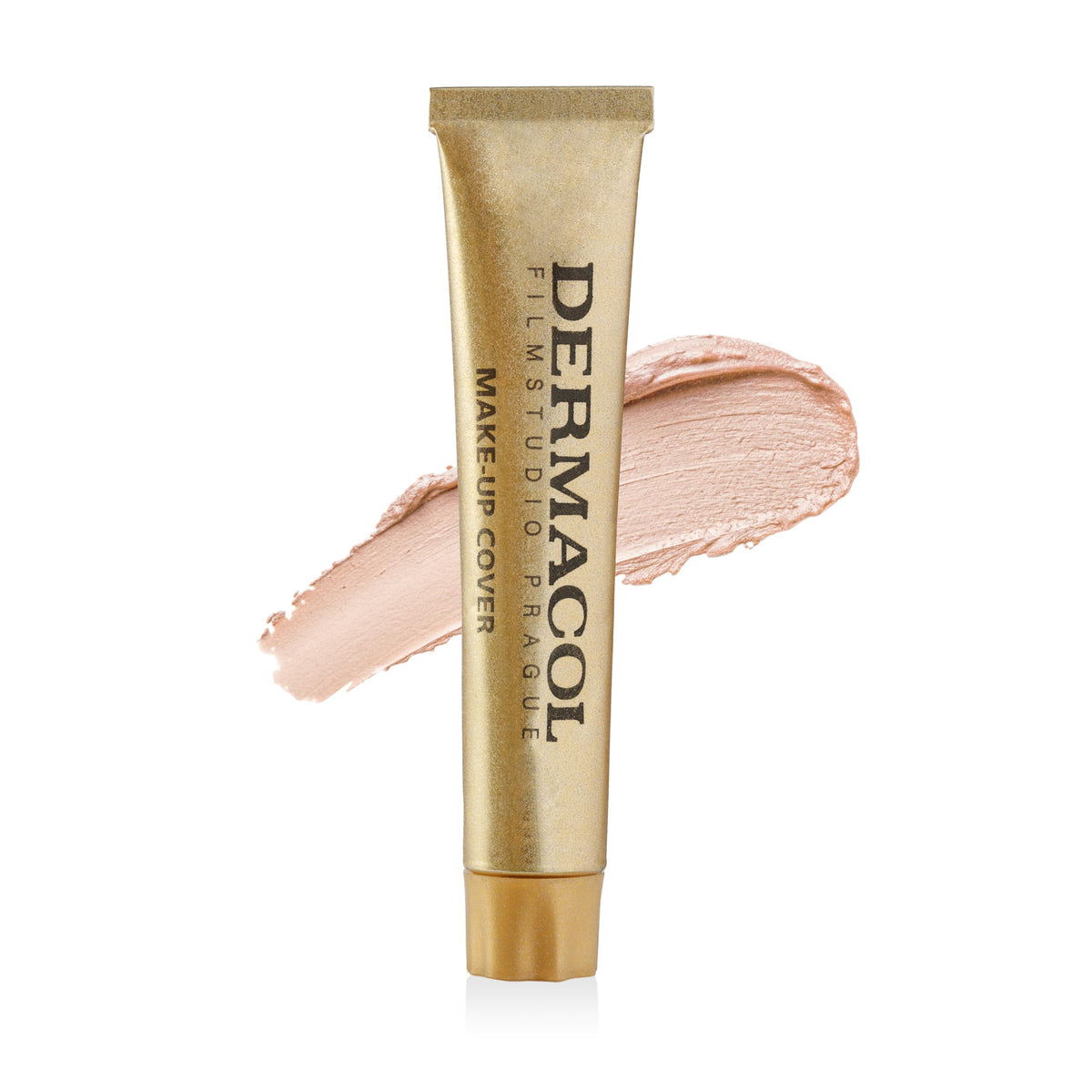 Dermacol foundation tube with SPF 30 label